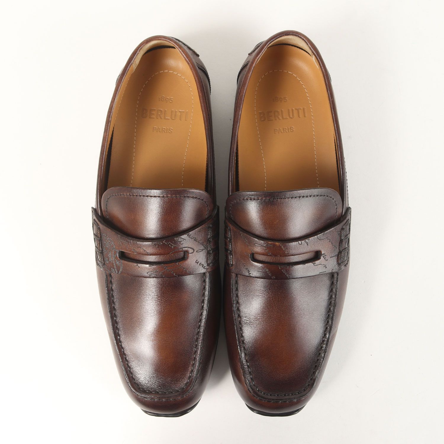 berluti モカ縫い ブラウン パティーヌ/ベルルッティ 美品】Berluti ベルルッティ サイズ:7(26cm相当) | 現行 パティーヌ