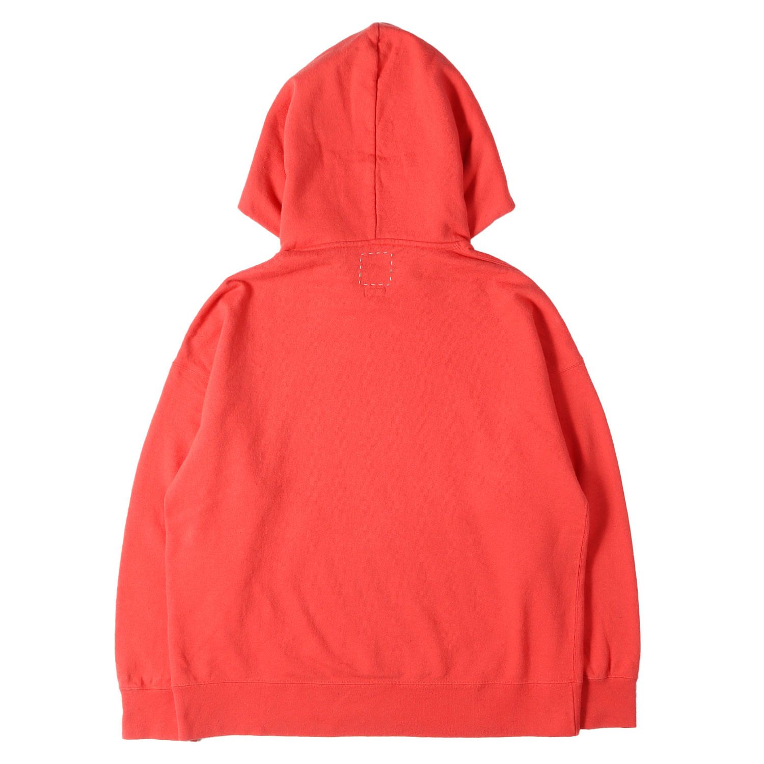 visvim ビズビム パーカー レッド サイズ:2 | 22AW コットン/カシミヤ 