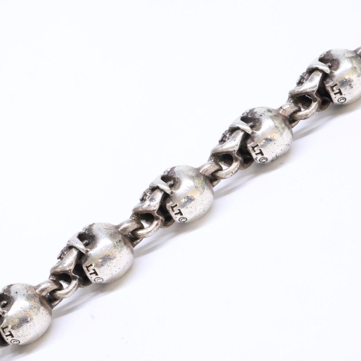 LEATHERS AND TREASURES レザーズアンドトレジャーズ Sv925 Small Skull wallet chain 20skull LEATHERS AND TREASURES レザーズアンドトレジャーズ Sv925 Small