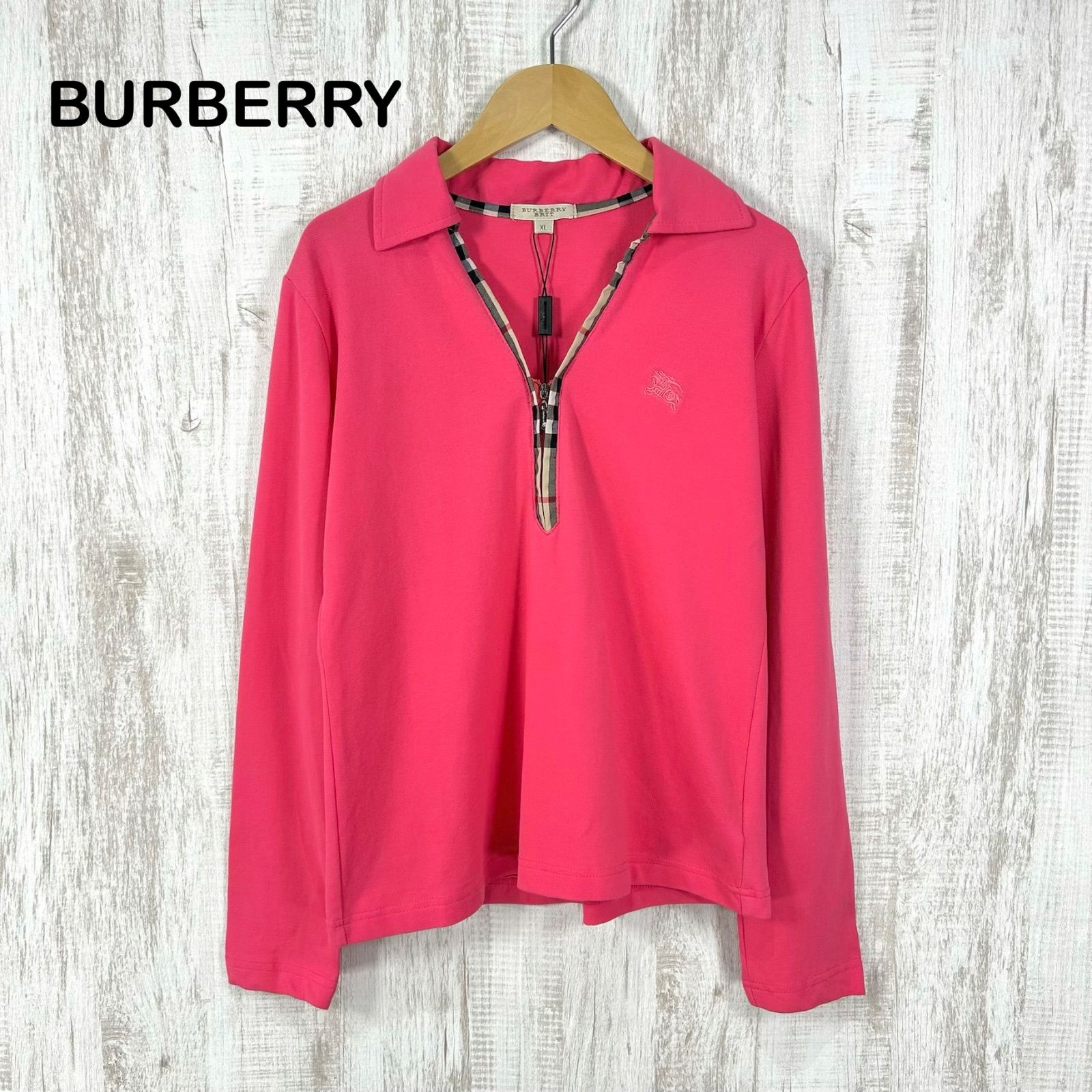 新品未使用 BURBERRY BRIT バーバリーブリット ホースロゴ刺繡 ノバ 