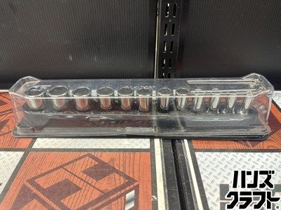 □【中古】Snap-on スナップオン PAKTY241 セミディープソケット12個 