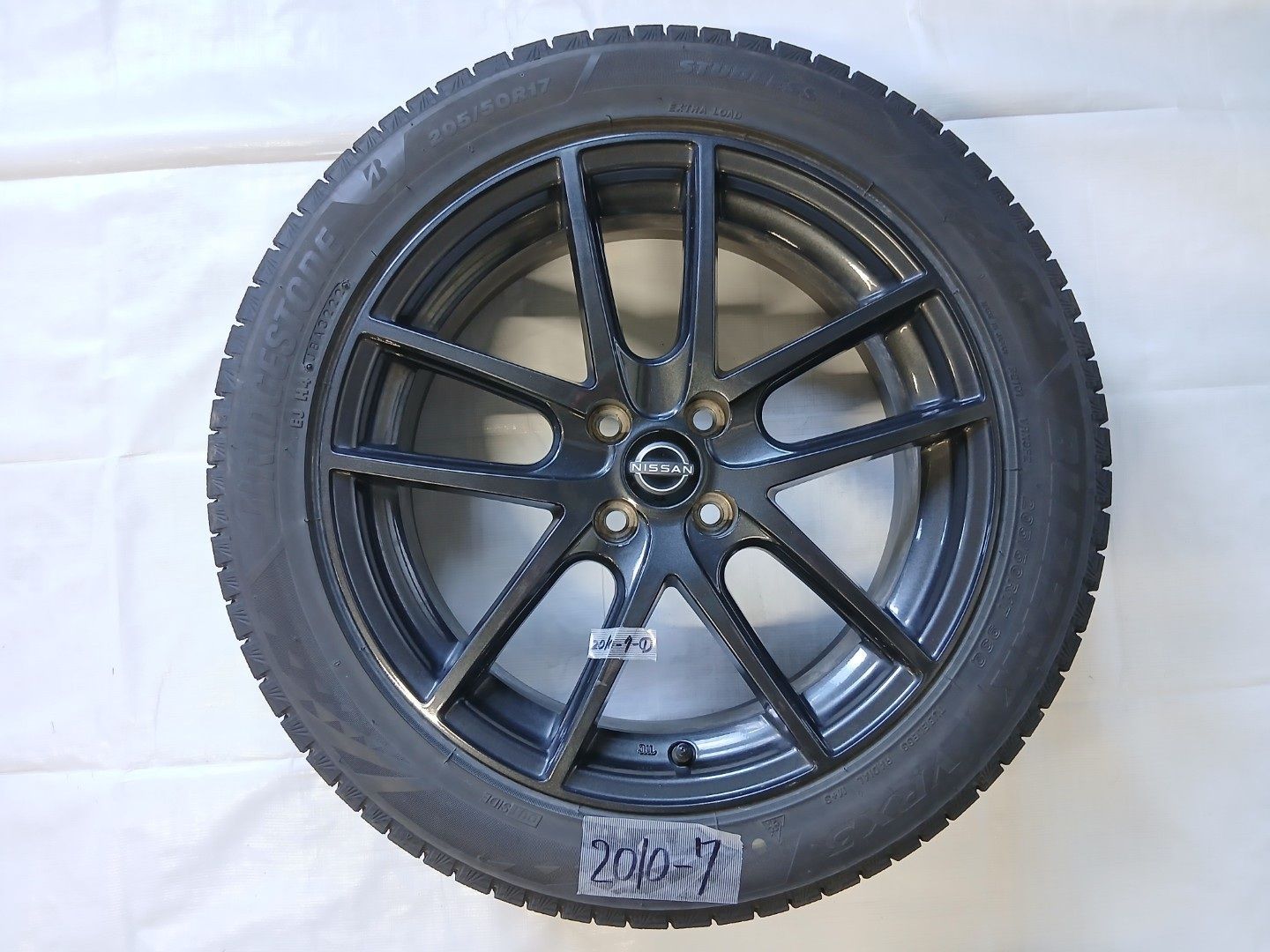日産純正 17インチアルミホイール VRX3 205/50R17 4本セット 日産純正 17インチアルミホイール VRX3 205/50R17 4本セット