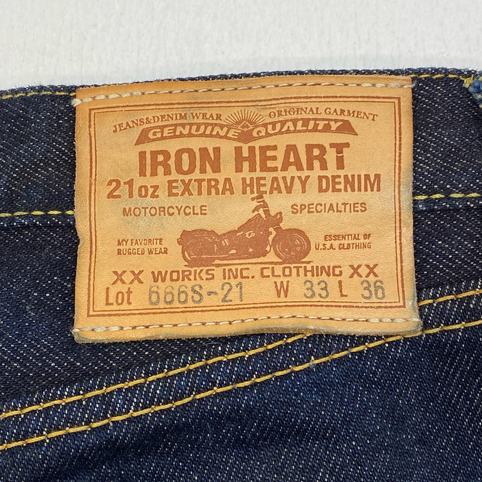 加古川店】 IRON HEART | アイアンハート デニムパンツ 21oz SELVEDGE