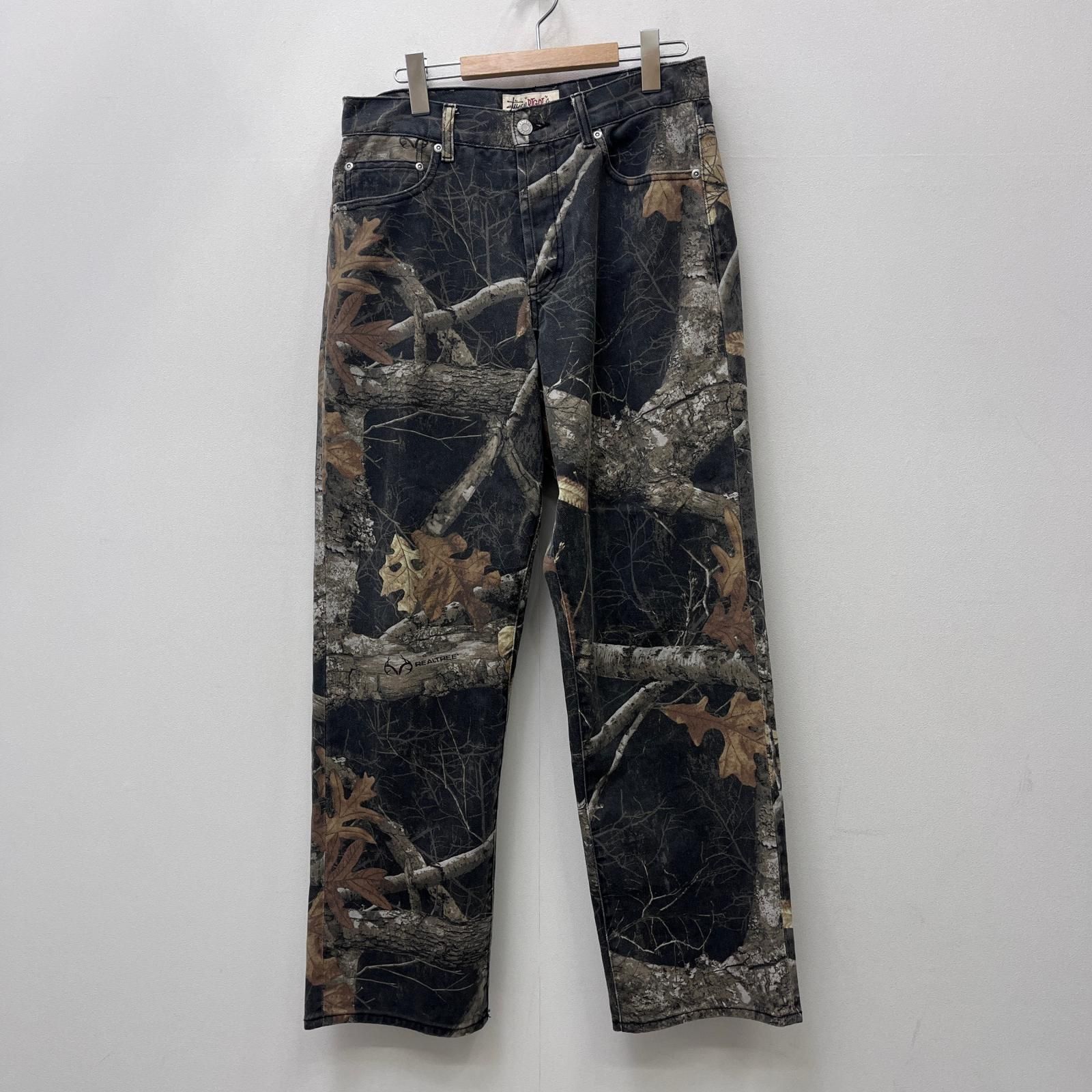 【加古川店】 中古 STUSSY | ステューシー パンツ BIG OL' JEAN REALTREE EDGE 116602p カモ サイズ：28 【107】