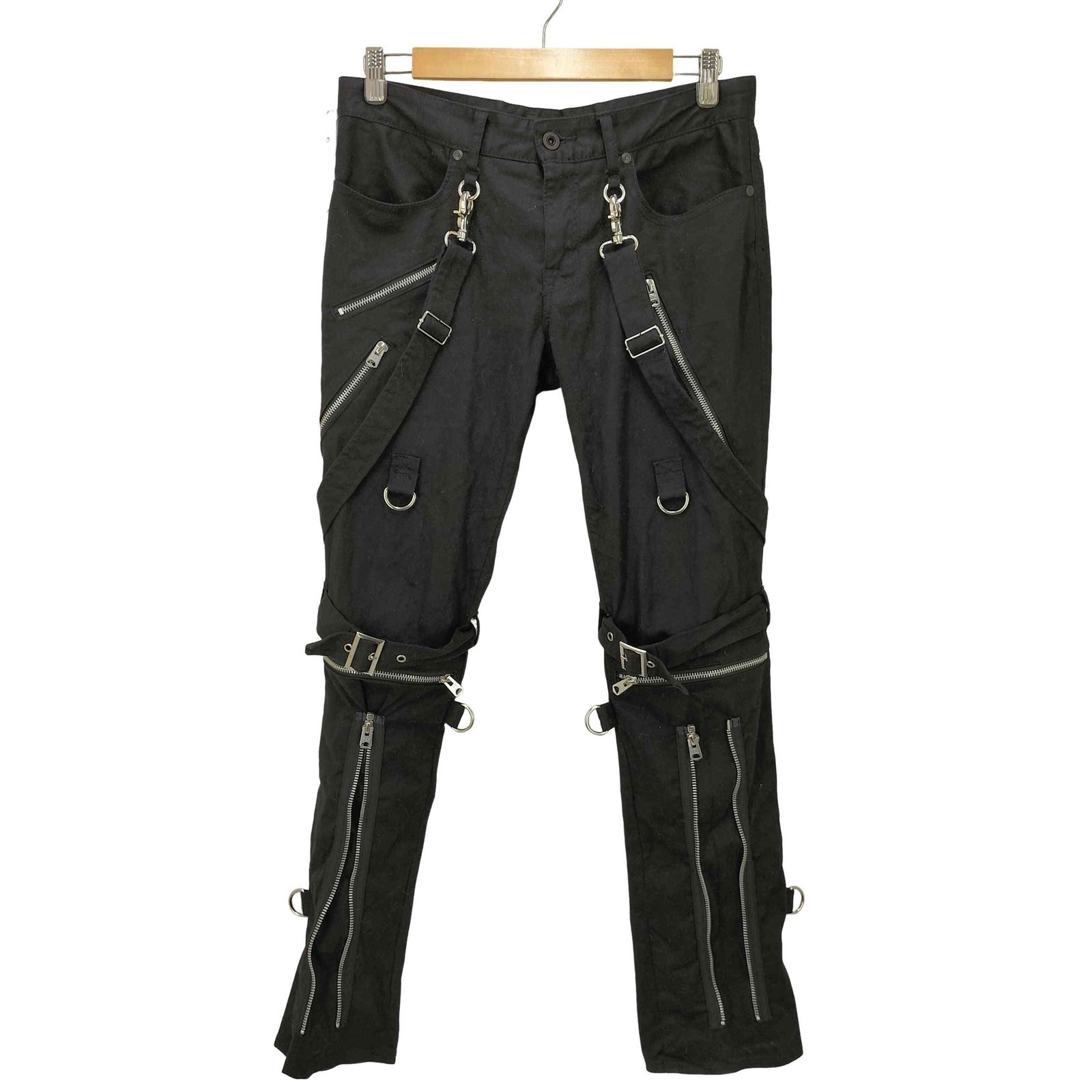 未使用CIVARIZE サスペンダー付きボンテージスキニーカーゴパンツ シヴァーライズ CIVARIZE サスペンダー付 ボンテージ スキニーカーゴ