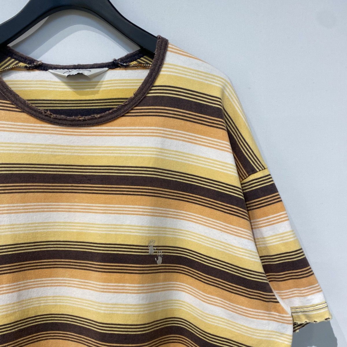 ANCELLM×WISM 23SS 別注Damage Border TeeダメージVintageヴィンテージ 