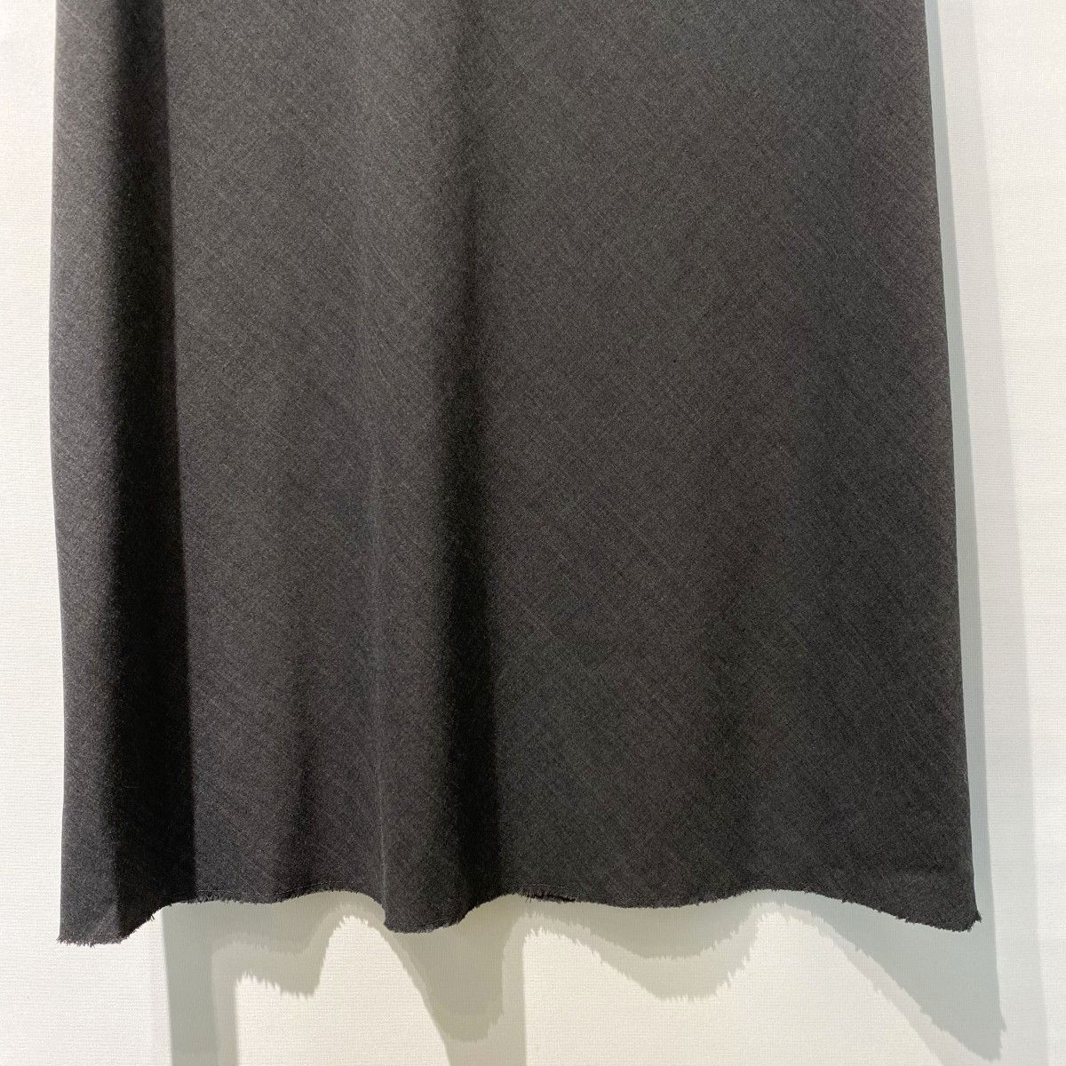 yo BIOTOP wool tight Aline skirtウールタイトAラインロング