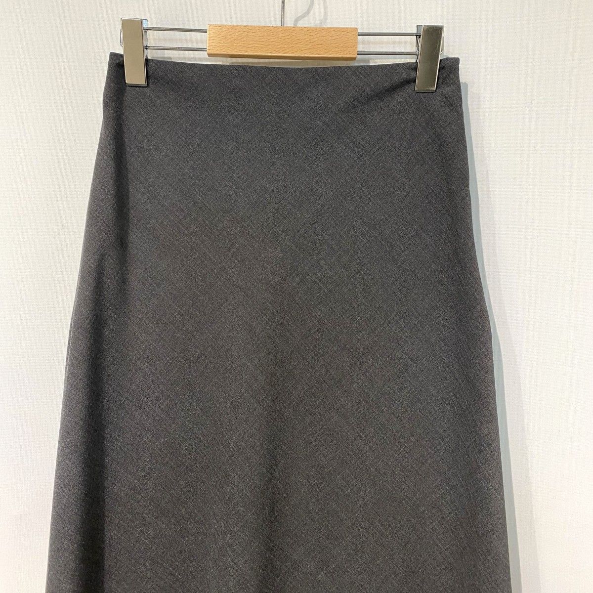 yo BIOTOP wool tight Aline skirtウールタイトAラインロング