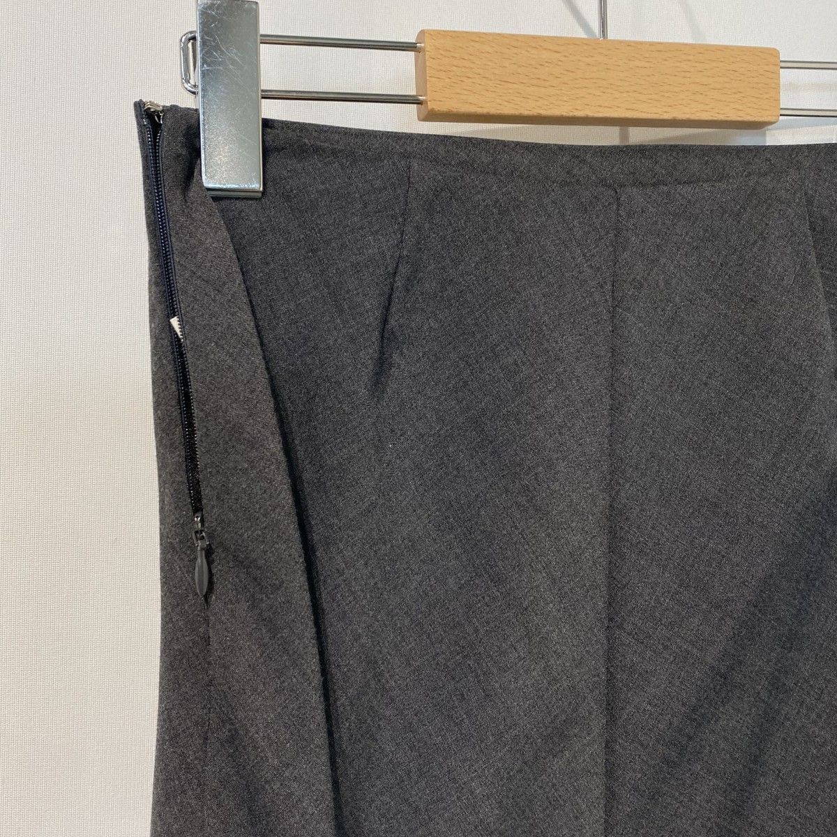 yo BIOTOP wool tight Aline skirtウールタイトAラインロング