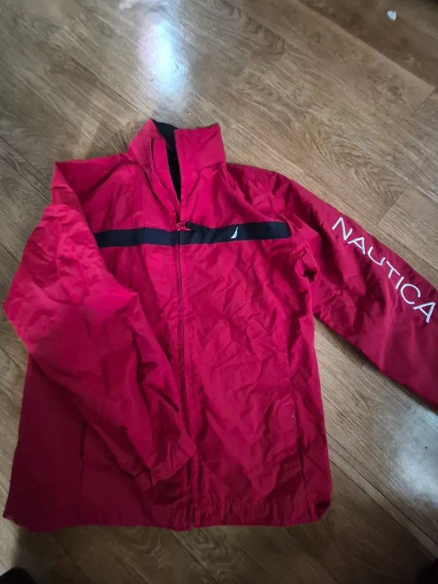 XL ノーティカ(NAUTICA) キッズ ビックロゴ ウィンドブレーカー ジャケット