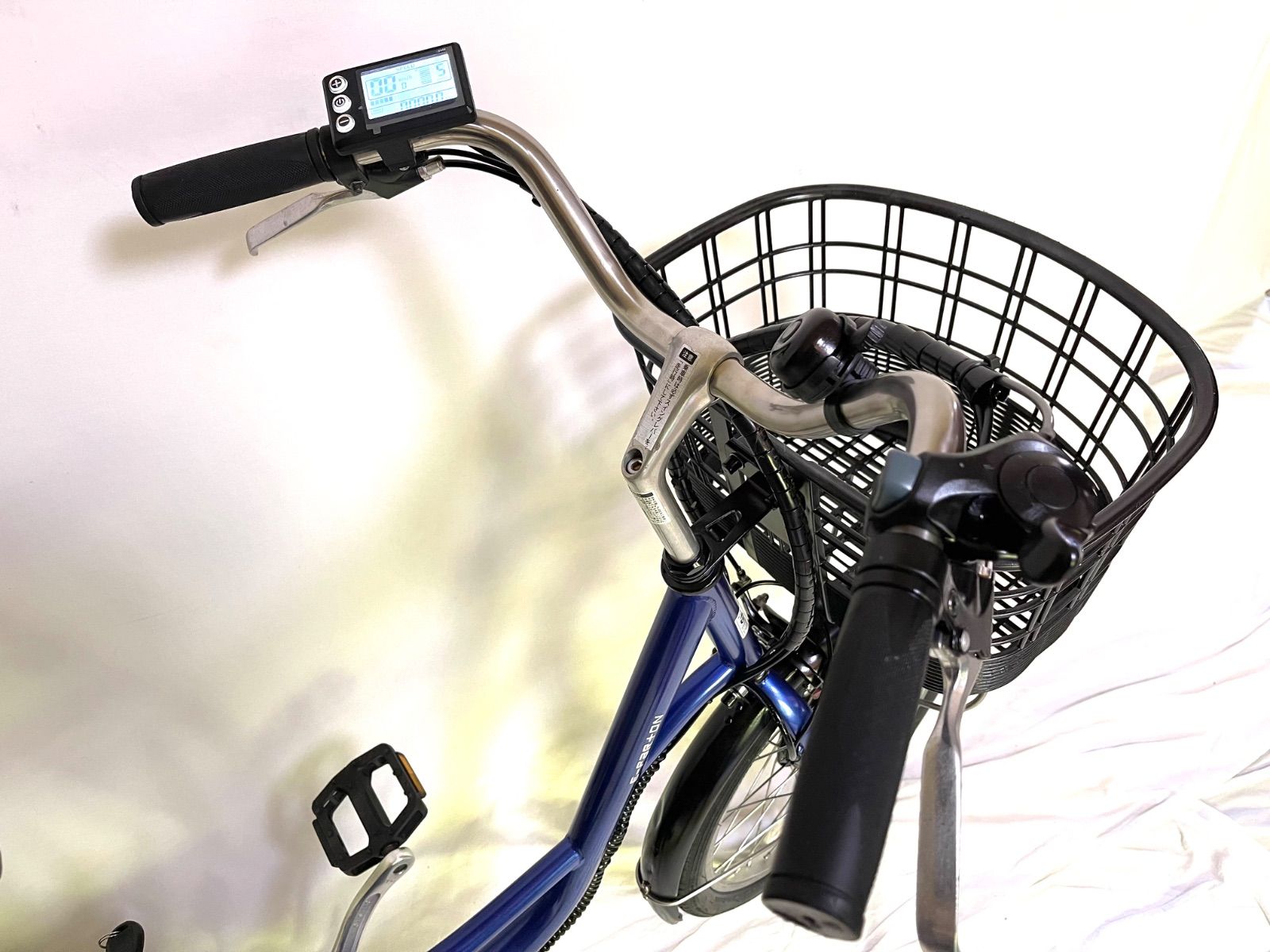 0346【動作確認済】送料無料 E-PAR-ON 電動アシスト三輪自転車 5.8Ah 