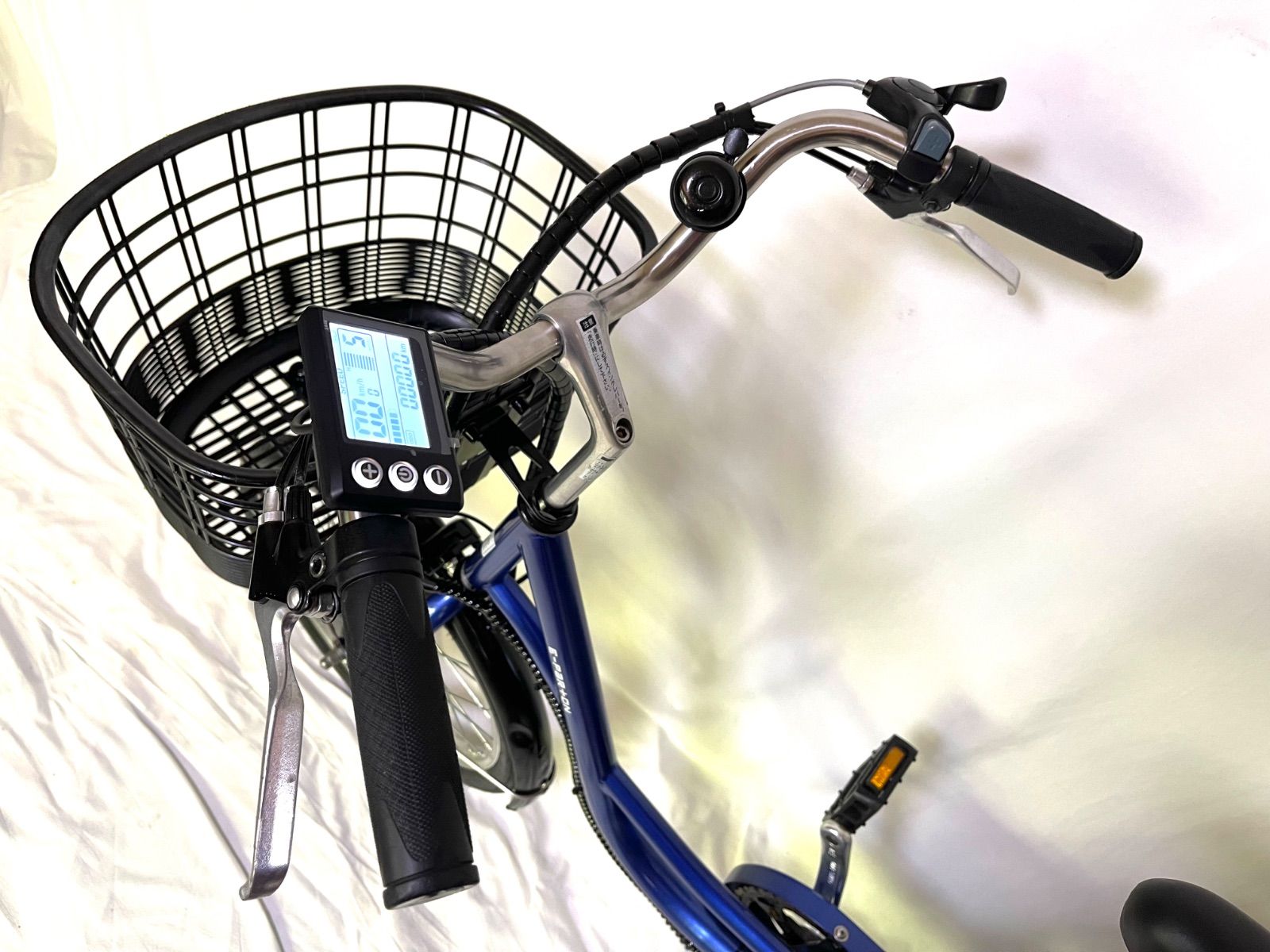 0346【動作確認済】送料無料 E-PAR-ON 電動アシスト三輪自転車 5.8Ah 