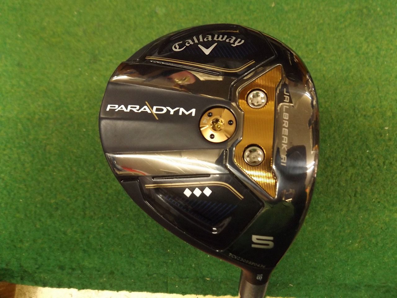 2856 PARADYM Triple Diamond 5W 18° TENSEI AV BLUE 55 S カバー有