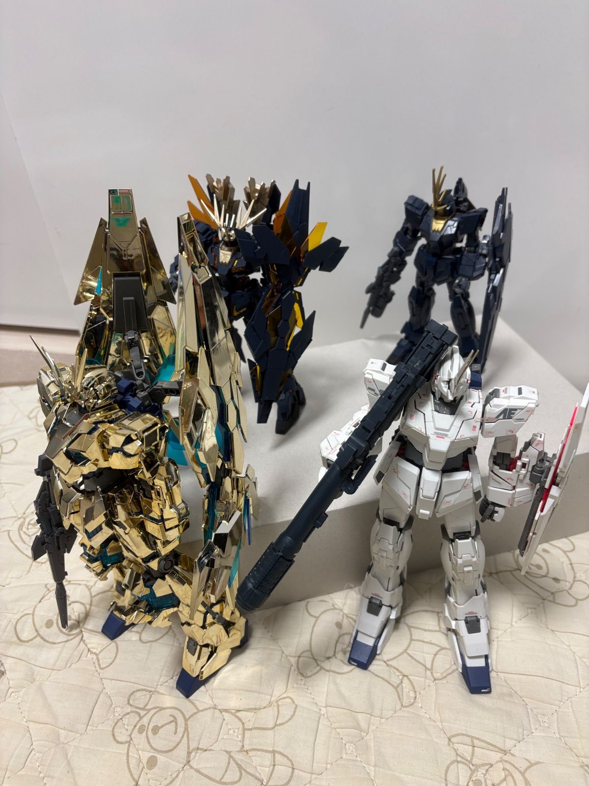 ユニコーンガンダム02 バンシィ・ノルン & フェネクス ガンプラ 4体セット（MG2体➕HGUC2体）ユニコーンガンダム