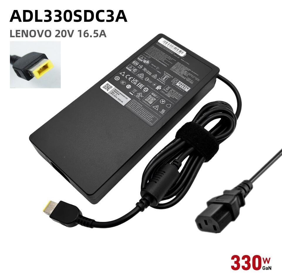 純正新品 Lenovo Legion ADL330SDC3A 20V 16.5A 330W ACアダプターADL330SCC3A ADL330SLC3A 充電器 PC電源 USBコネクタ レノボ角型コネクタ