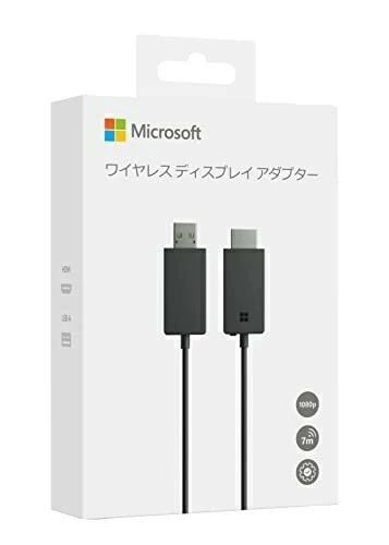 マイクロソフト ワイヤレス ディスプレイ アダプター P3Q-00009 P3Q-00007 : Wi-Fi不要 Miracast パソコンやスマホの画面をミラーリング US