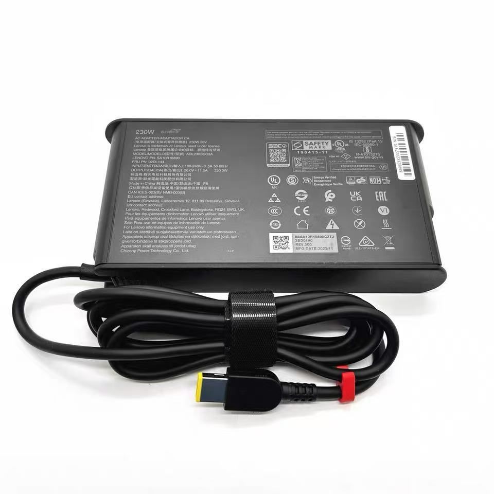 新品 純正 レノボ?ジャパン Lenovo 20V 11.5A ACアダプター 230W 充電器スリムチップ PC電源 PSE規格 For Legion Y7000 Y7000P Y9000K Y520
