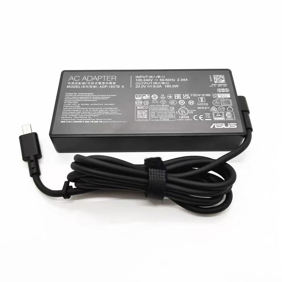 純正新品 ASUS 20V 9A ADP-180TBK A22-180P1A ACアダプターAsus ROG Zephyrus G14 2024 GA403 GA403U GA403UI GA403UV GA403UU GA403UU-BS7