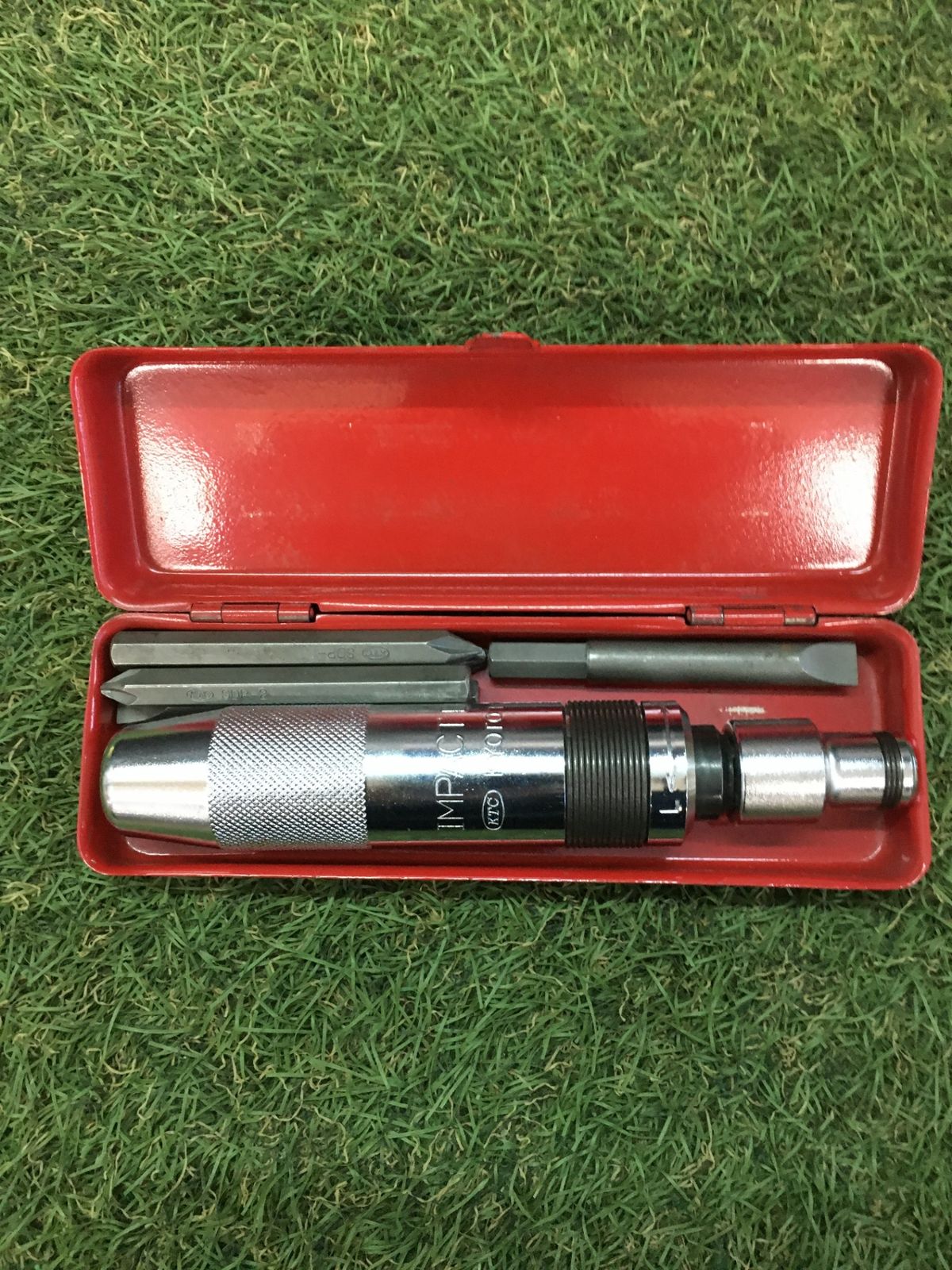 【中古品】【0906】KTC IMPACT DRIVER　ITZNJB30JHLS