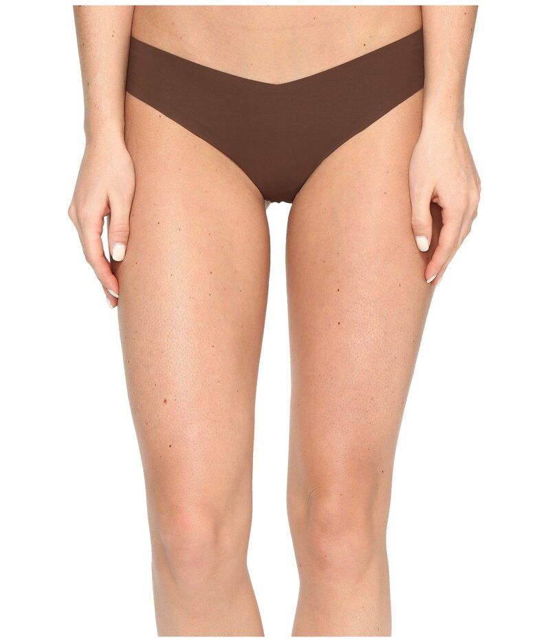 コマンドー レディース アンダーウェア パンツ Commando Solid Thong CT01 Mocha モカ