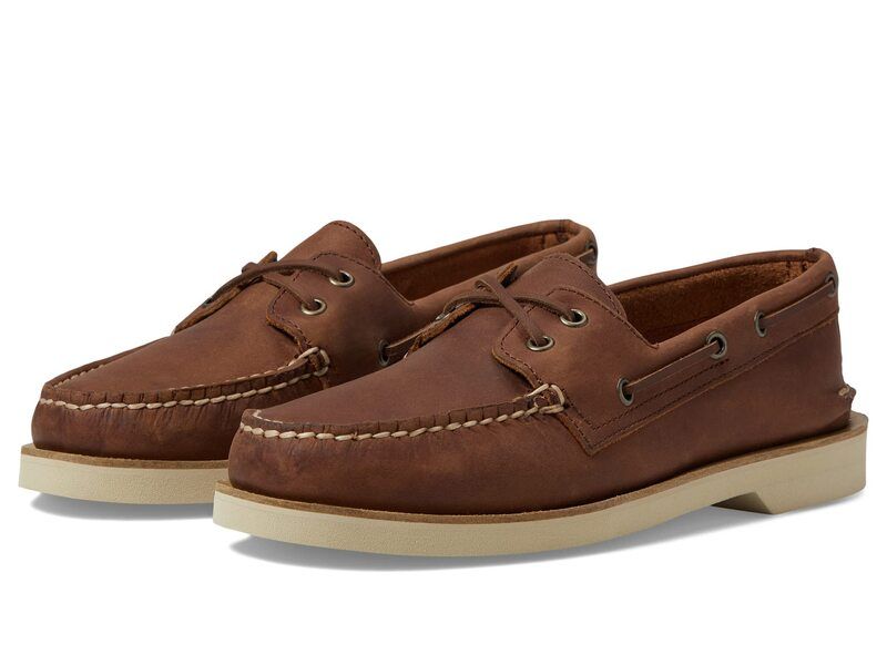 スペリー メンズ シューズ レース Sperry AO Double Sole Cross Lace MM Dark Tan タン