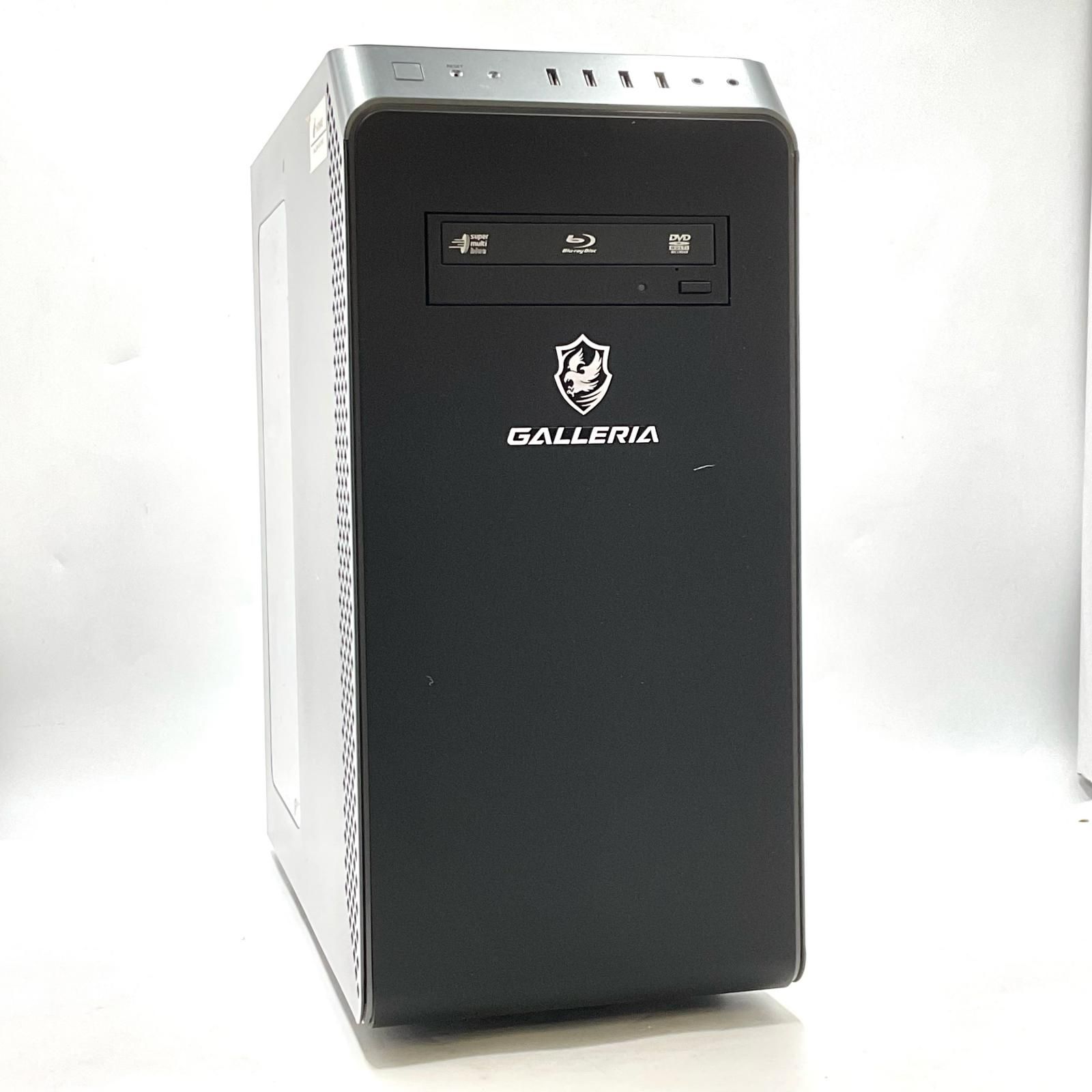 【全額返金保証】【最速発送】GALLERIA ゲーミングデスクトップPC XA7C-R36T i7-11700 16GB M.2 1TB HDD 2TB RTX 3060 Ti 美品 動作確認済