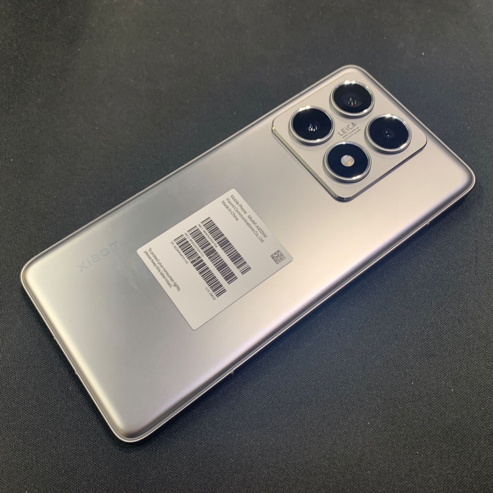 【中古品】 Xiaomi 14T Pro Softbank 256GB A402XM チタングレー