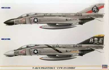 【中古】プラモデル 1/72 F-4B/N ファントムII CVW-19 コンボ(2機セット) [00942]