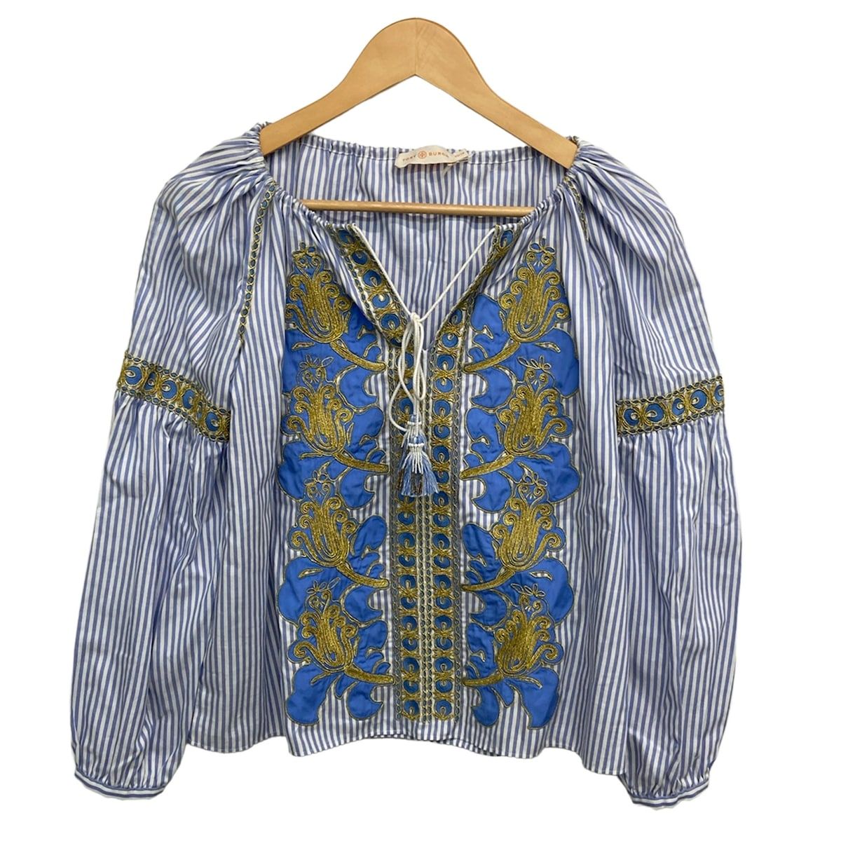 TORY BURCH(トリーバーチ) 長袖シャツブラウス サイズXS レディース美 