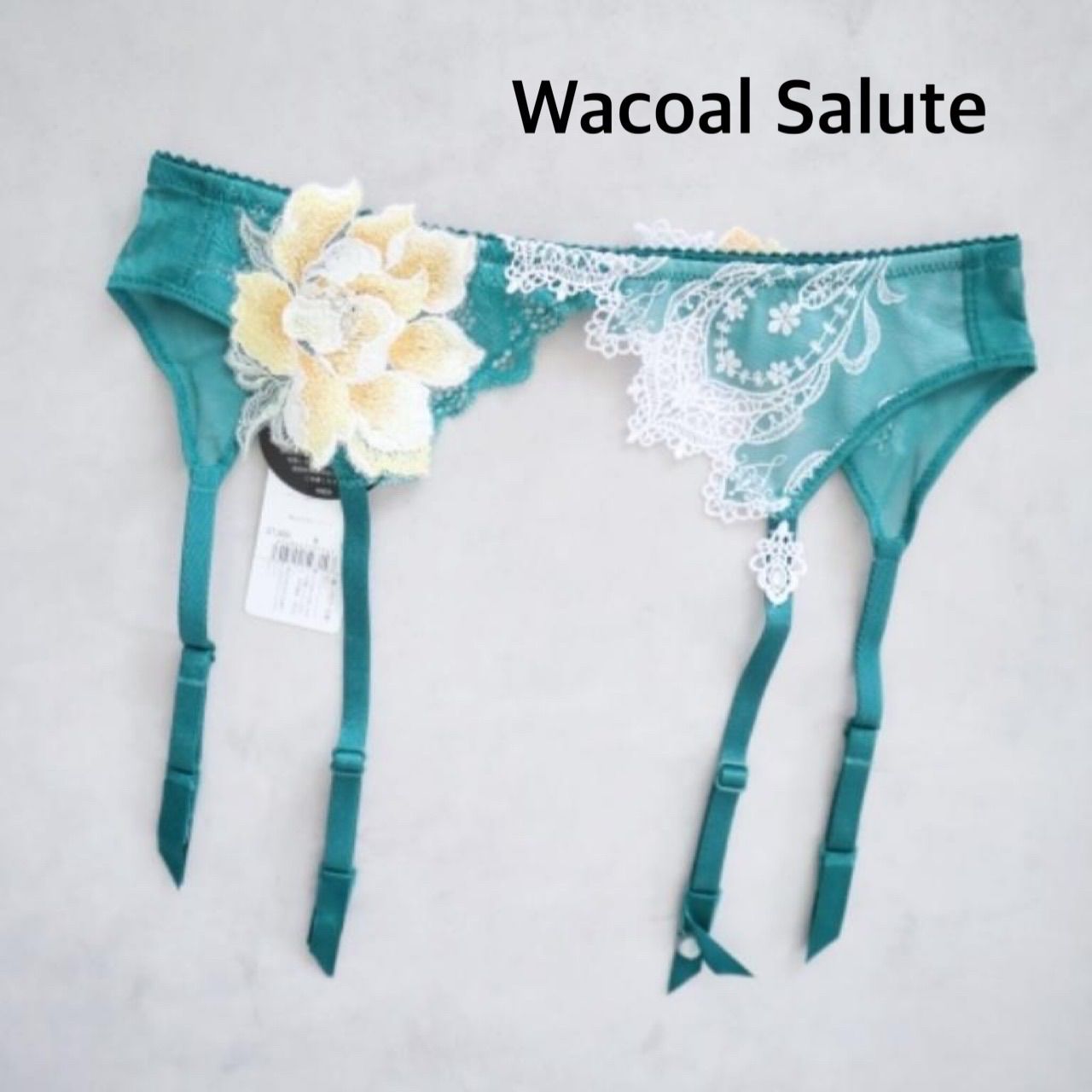 ★【新品】Wacoal Salute　ワコールサルート　店舗限定　68G 夕陽の余韻　ガーターベルト　日本製　M　送料込み 6466804