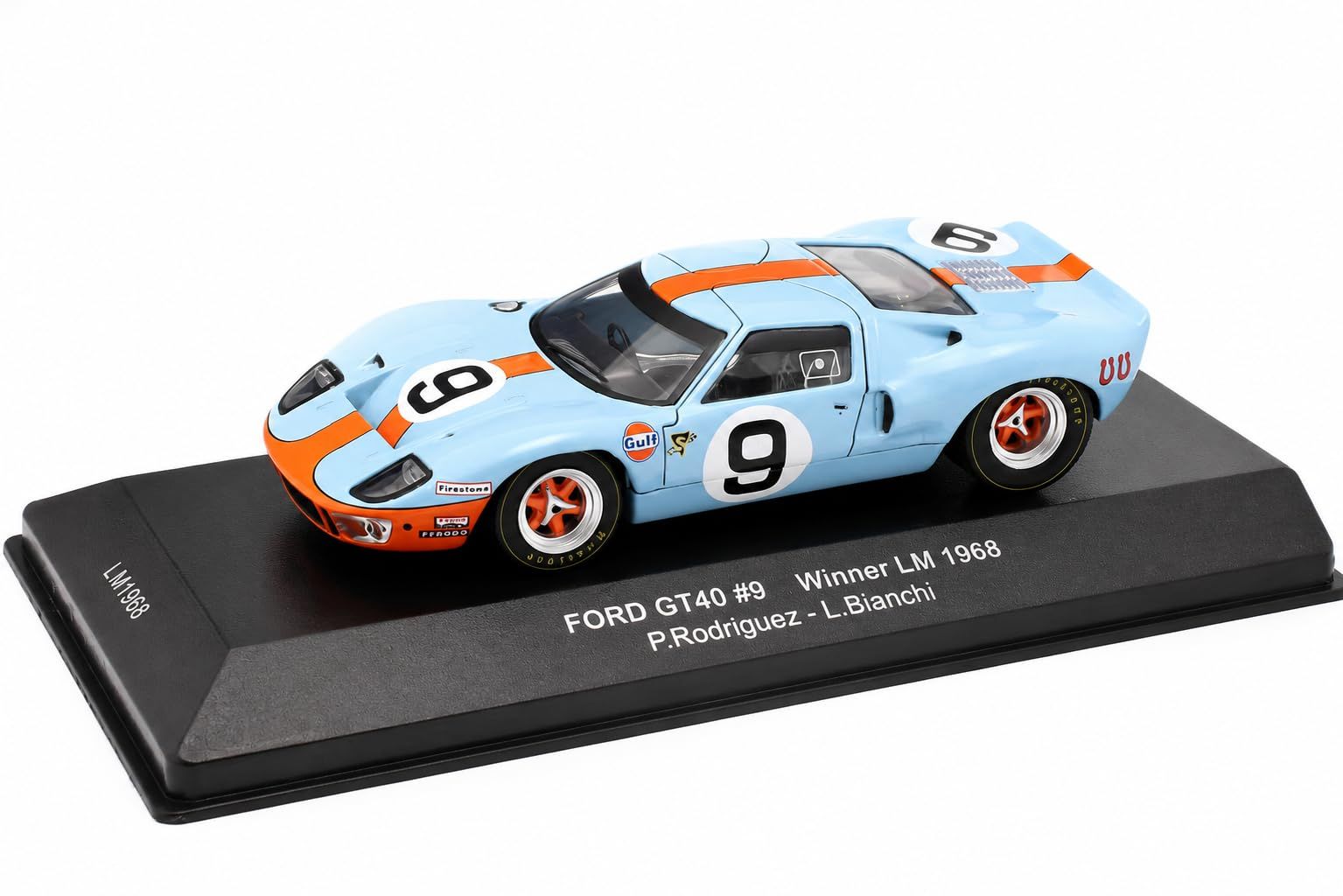 イクソ(IXO) フォード GT40 ミニカー 1/43 Gulf ルマン24時間レース