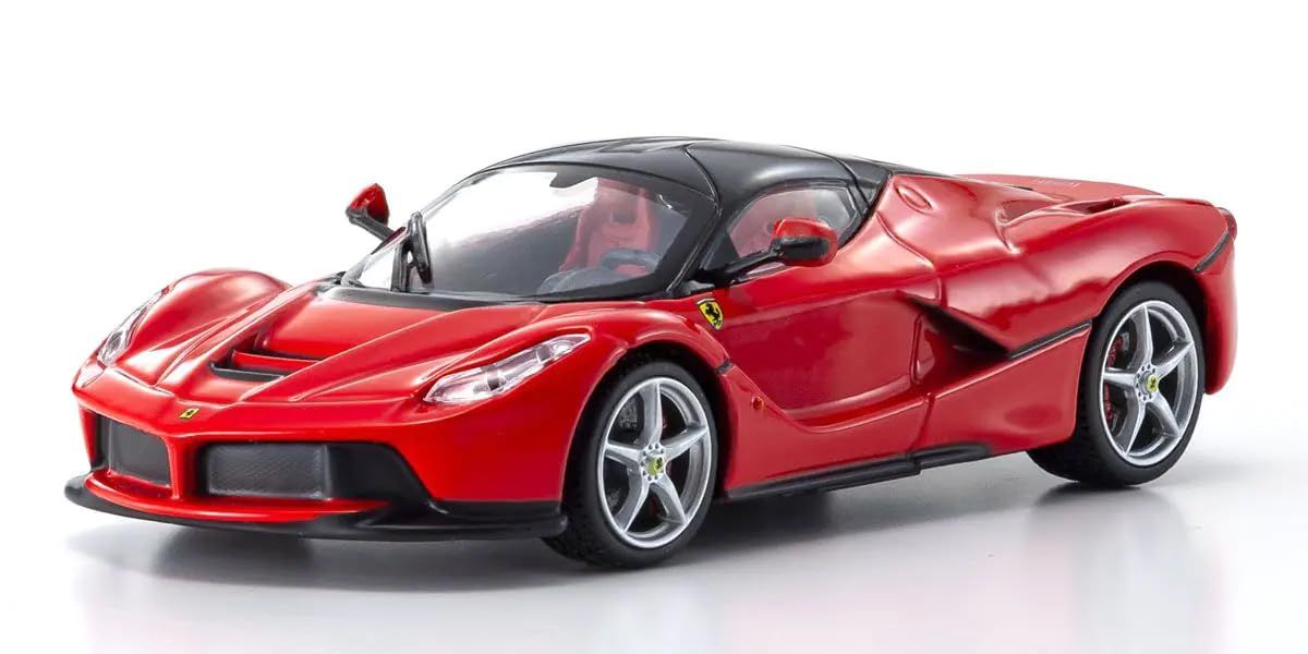 2025，送料無料 京商 (Kyosho) BURAGO 1/43 ラ フェラーリ レッド 完成