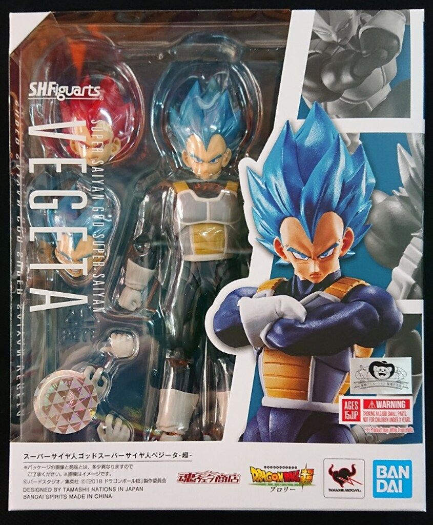BANDAI SPRITS S.H.Figuarts 超サイヤ人ゴッドスーパーサイヤ人 ベジータ 超