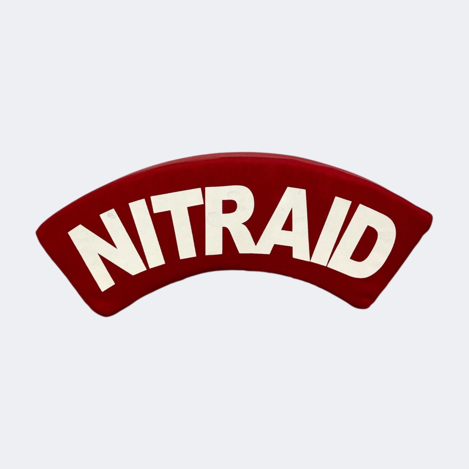 nitraid ARCH LOGO CUSHION RED ナイトレイド アーチロゴ クッション