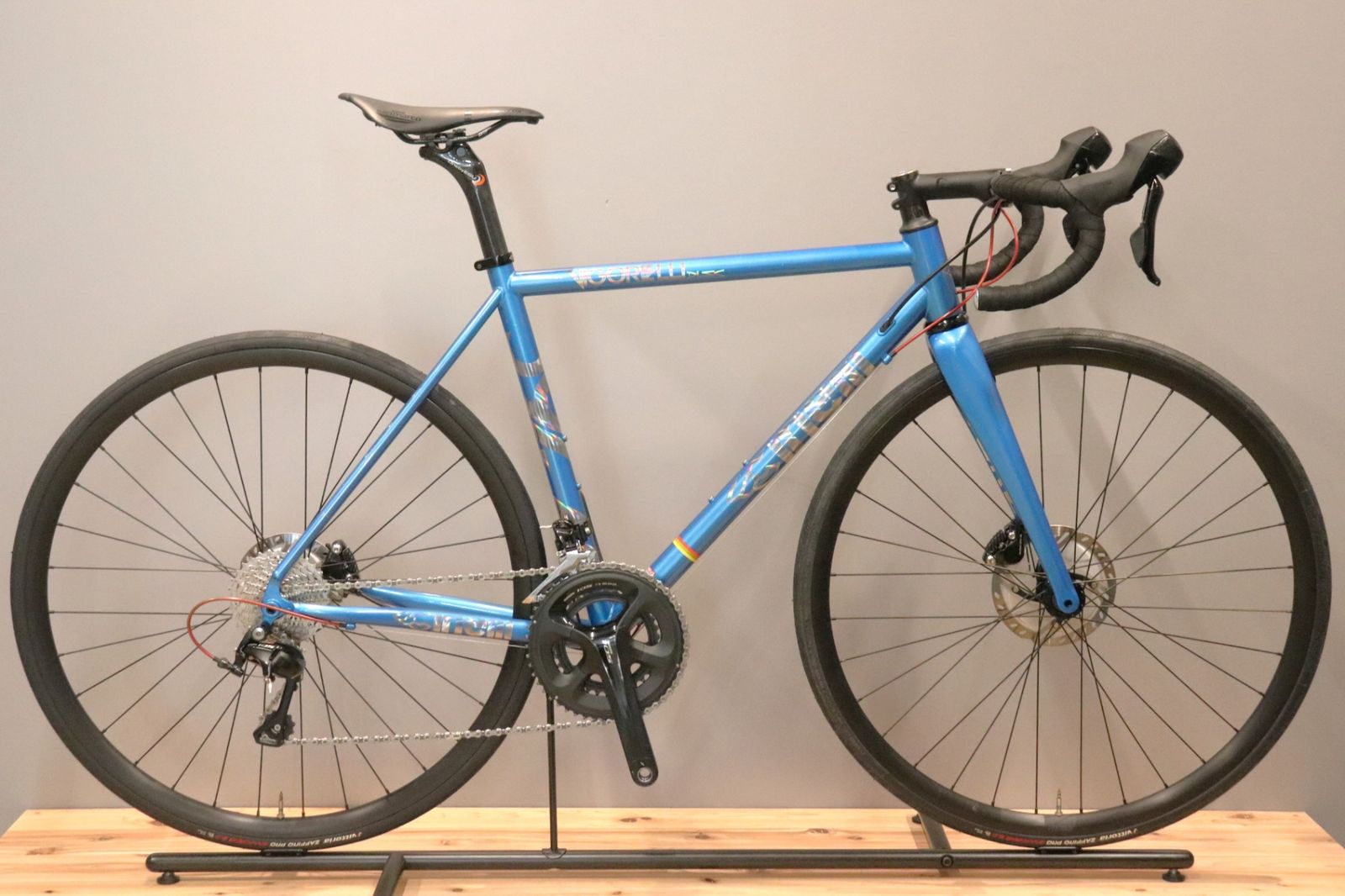 チネリ CINELLI ヴィゴレッリ ロード VIGORELLI ROAD DISC 2019モデル Sサイズ シマノ 105 5800 MIX 11S クロモリ ロードバイク 【仙台店】