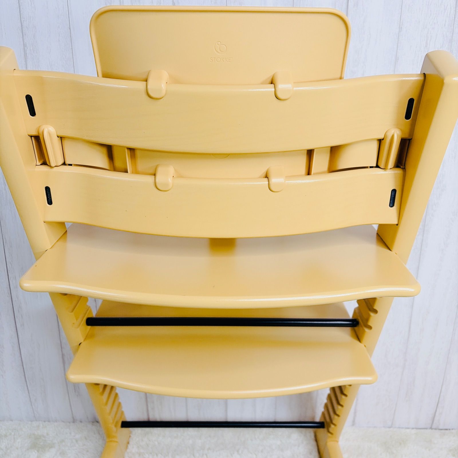 椅子・チェア Stokke トリップトラップ ウィートイエロー S/N4 廃盤色
