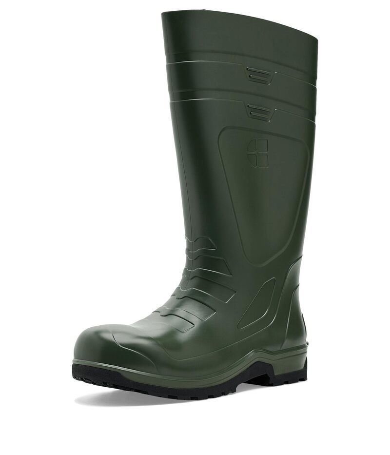 シューズフォークルーズ メンズ ブーツ・レインブーツ Tシャツ Shoes for Crewsentry Pro Steel Toe Green グリーン