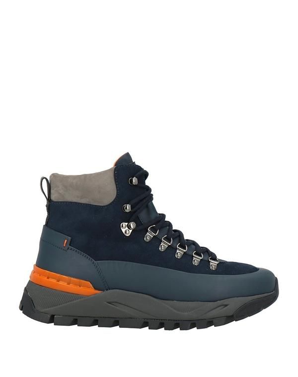 サントーニ メンズ シューズ ブーツ・レインブーツ SANTONI ショートブーツ Navy ネイビー