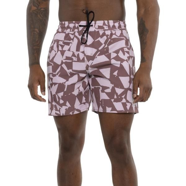 ボルコム メンズ 水着 ハーフパンツ・ショーツ Volcom Broken Checkswim Trunks 7 Nirvana チェック
