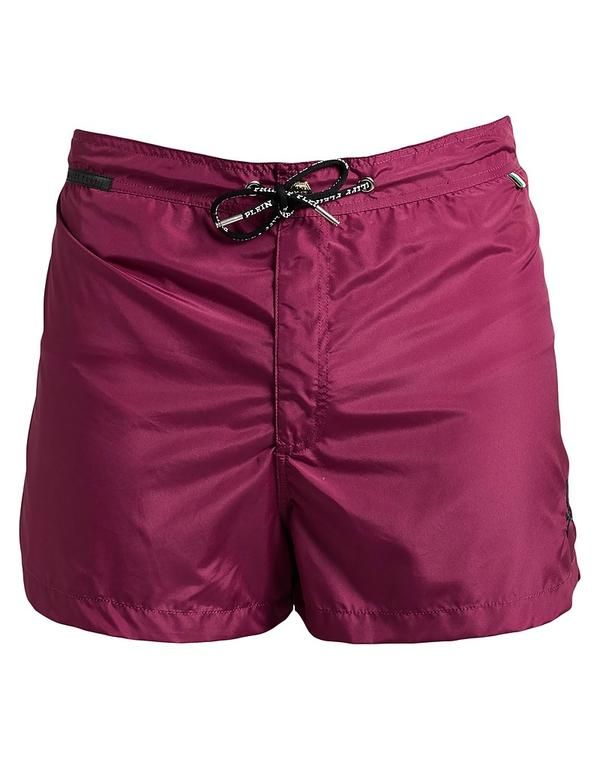 フィリッププレイン メンズ 水着 ハーフパンツ・ショーツ PHILIPPLEIN 水着（ボクサーパンツ） Plum プラム