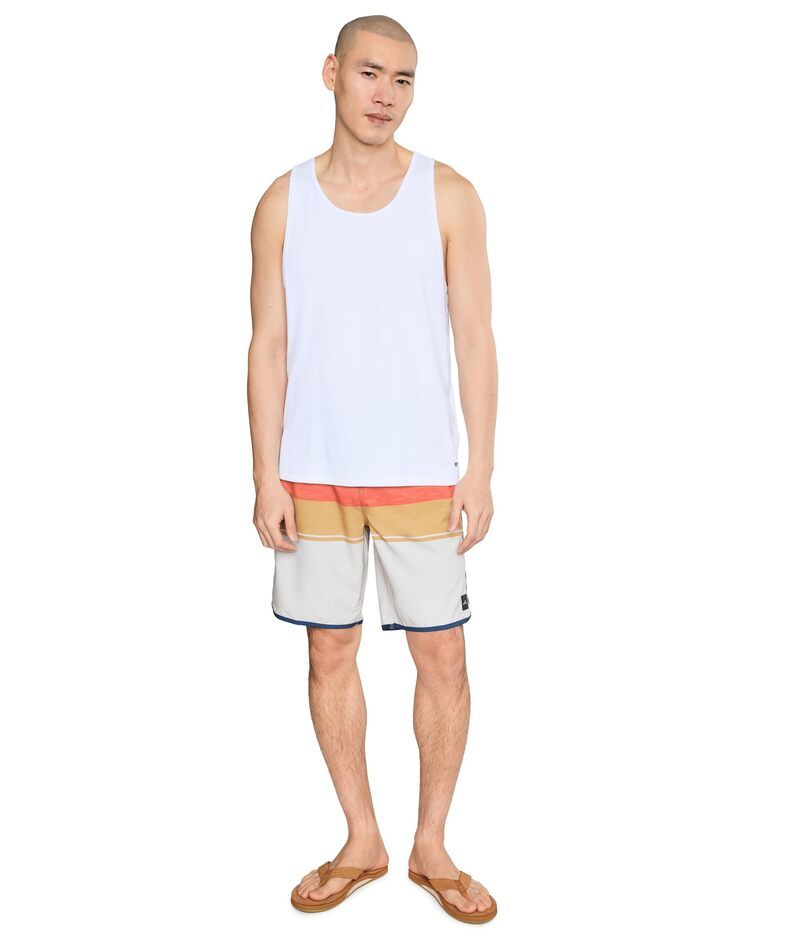 オニール メンズ 水着 ハーフパンツ・ショーツ ショートパンツ ONeillennox Scallop 19 Boardshorts Light Khaki カーキ