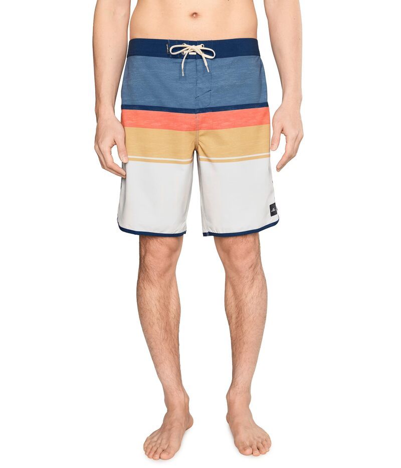 オニール メンズ 水着 ハーフパンツ・ショーツ ショートパンツ ONeillennox Scallop 19 Boardshorts Light Khaki カーキ