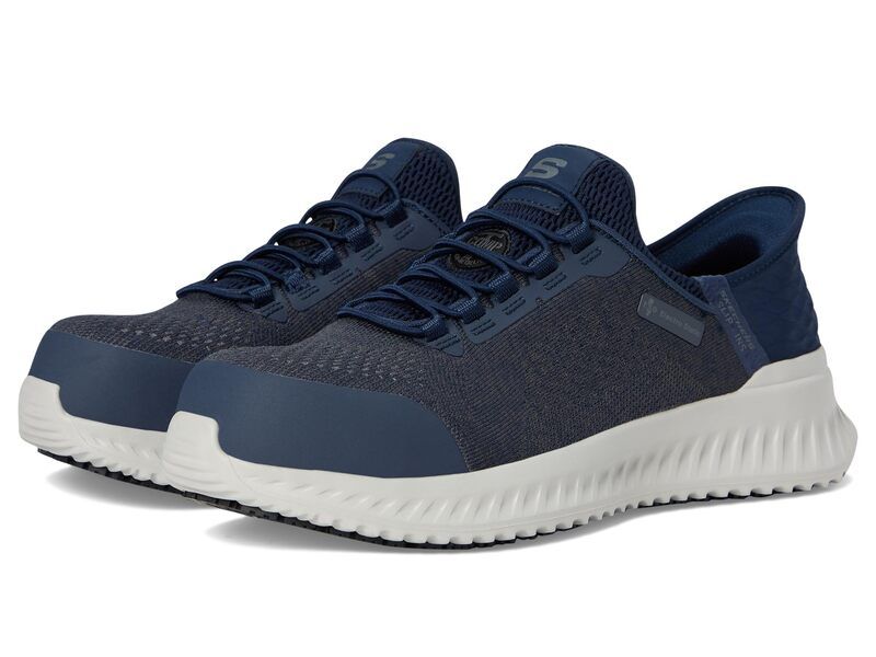 スケッチャーズ メンズ シューズ ブーツ・レインブーツ SKECHERS Work Tilido ESD Comp Toe Navy ネイビー
