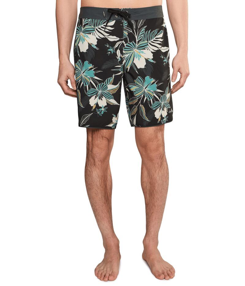 オニール メンズ 水着 ハーフパンツ・ショーツ ショートパンツ ONeill Hyperfreak Mysto Scallop 19 Boardshorts Black ブラック