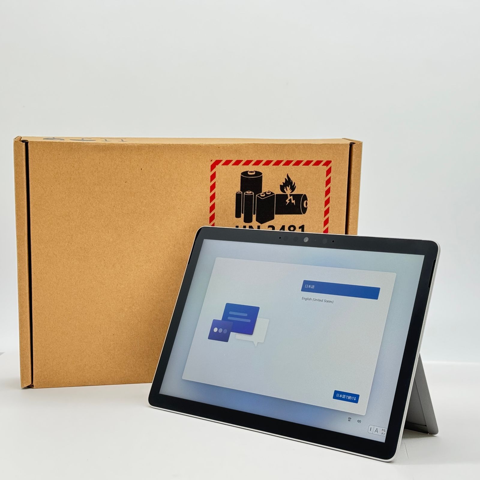 美品 Surface Go 3 1926 GOLD 6500Y 8GB 128GB バッテリー最大容量97 
