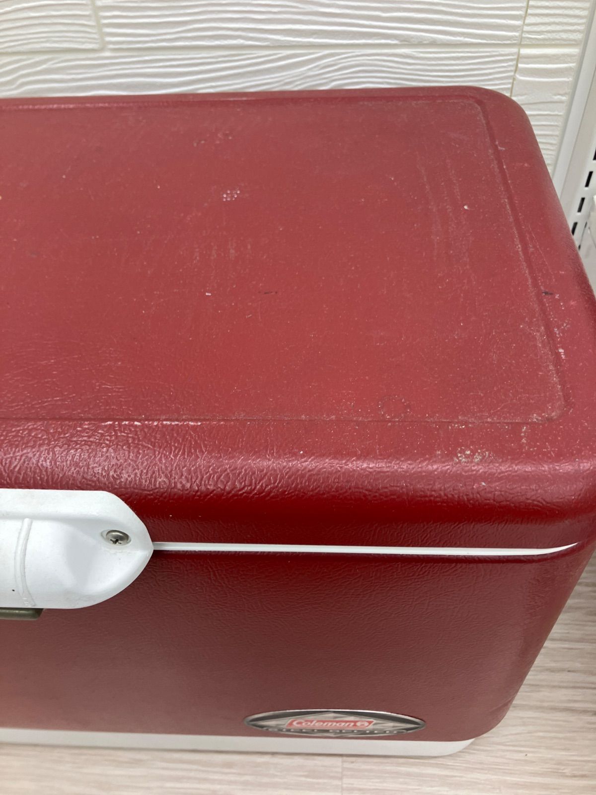 Coleman コールマン スチールベルトクーラー レッド 廃盤色