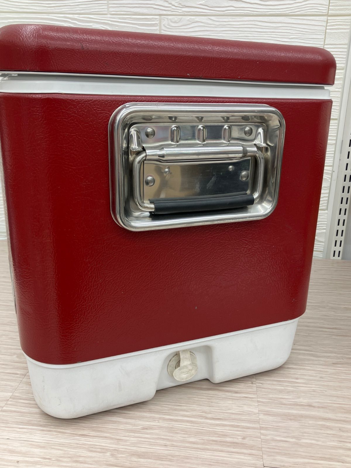 Coleman - コールマン　スチールクーラーベルト　レッド[廃盤カラー] Coleman コールマン スチールベルトクーラー レッド 廃盤色