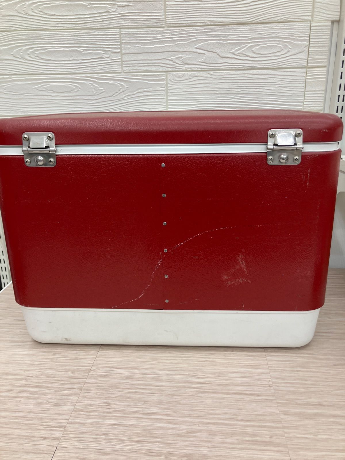 Coleman コールマン スチールベルトクーラー レッド 廃盤色