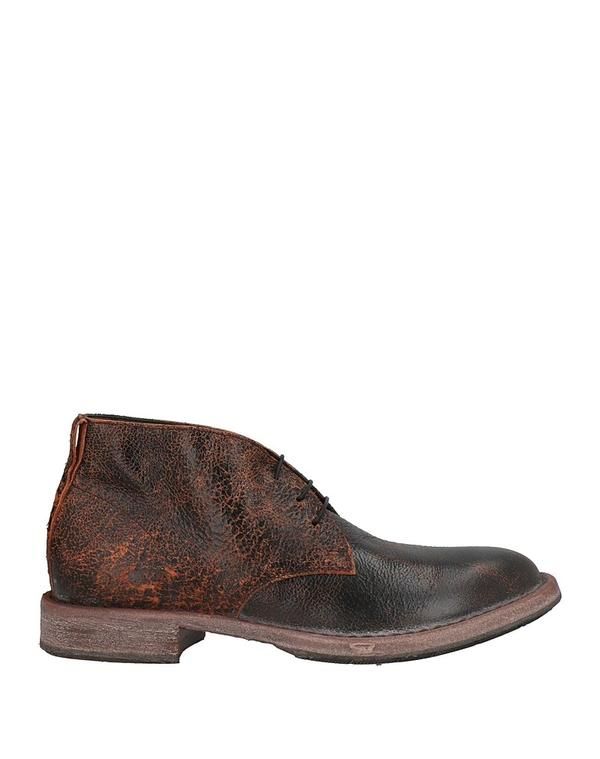 モマ メンズ シューズ ブーツ・レインブーツ ショートブーツ MOMA Dark Brown ブラウン