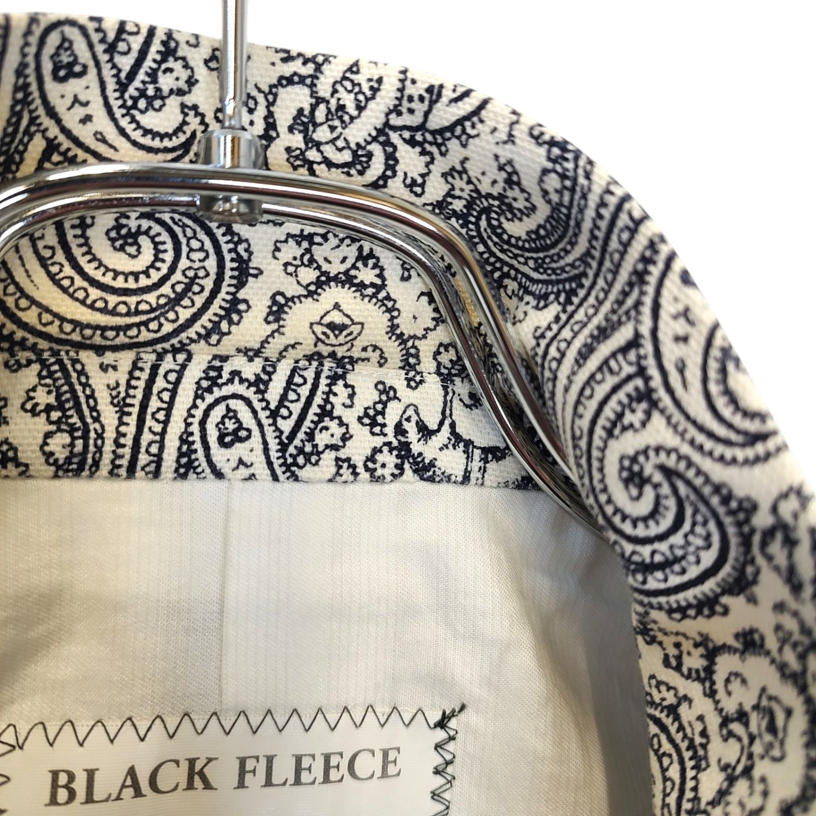 BLACK FLEECE ブラック フリース Paisley pattern tailored jacket 
